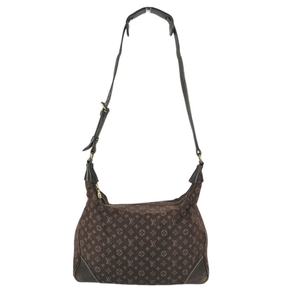 LOUIS VUITTON M95225 Monogram Mini Lin Boulogne Crossbody Bag Shoulder Canvas...